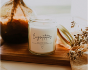 Congratulations Candle